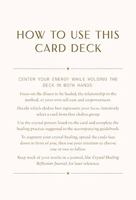 Crystal Healing Card Deck - Image 3