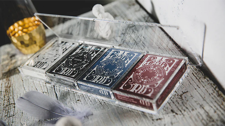 Crystal Playing Card Display 4 Deck Case - Image 3