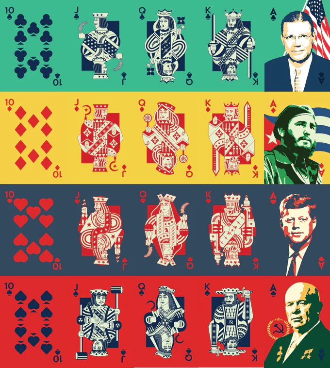 Cuban Missile Crisis Playing Cards NPCC - Image 4