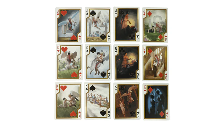 Cupid and Psyche Gilded Collector's Edition Bicycle Playing Cards - Image 4