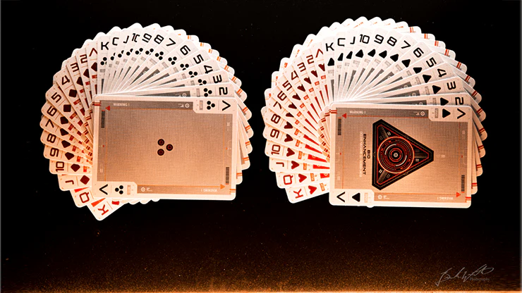 Cyberware Rouge Gilded Playing Cards USPCC - Image 6