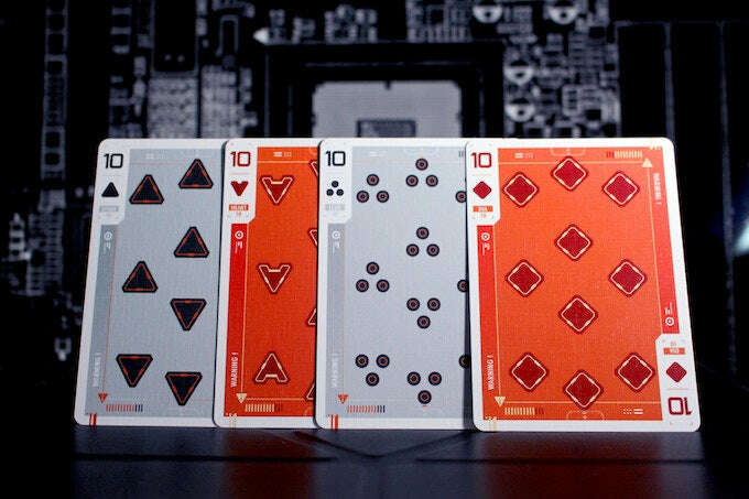 Cyberware Rouge Playing Cards USPCC - Image 5