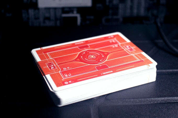 Cyberware Rouge Playing Cards USPCC - Image 6