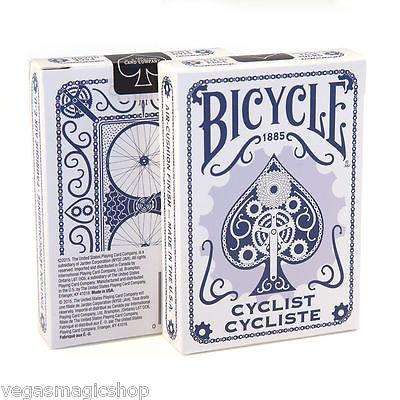 Cyclist Blue Bicycle Playing Cards - Image 2