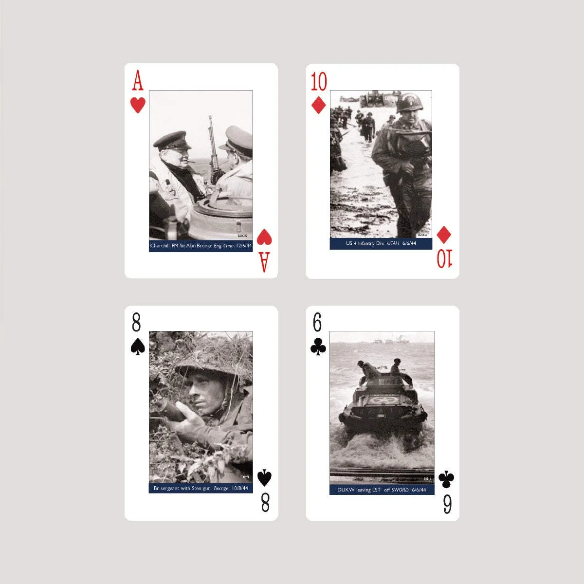 D-Day Commemorative Playing Cards Piatnik - Image 3