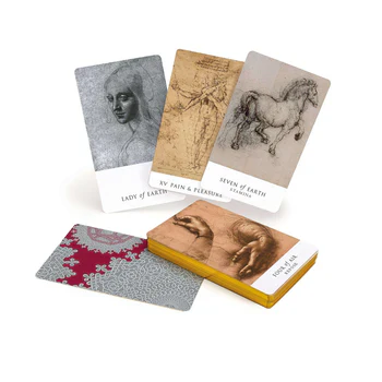 Da Vinci Enigma Tarot Kit - Deck & Book Red Feather - Image 6