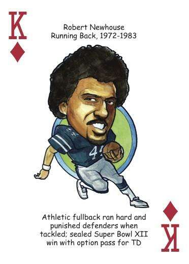 Dallas Football Heroes Playing Cards - Image 4