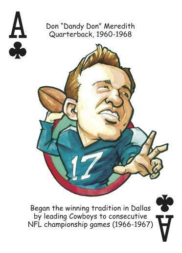 Dallas Football Heroes Playing Cards - Image 6