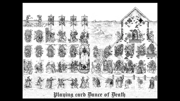 Dance of Death v2 Playing Cards Cartamundi - Image 2
