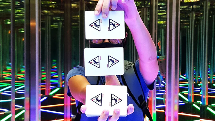 Danger High Voltage Playing Cards USPCC - Image 4