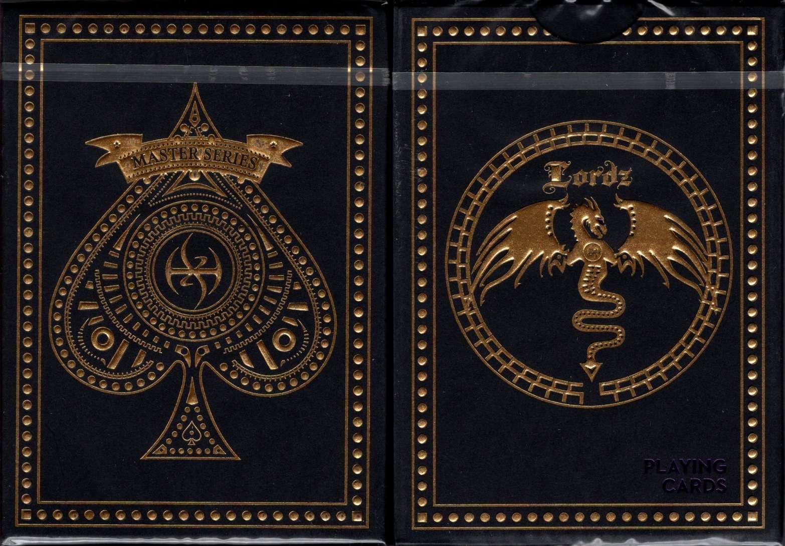 Dark Lordz Deluxe Royale Purple Playing Cards USPCC