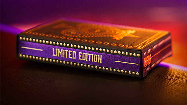 Dark Lordz Deluxe Royale Purple Playing Cards USPCC - Image 4