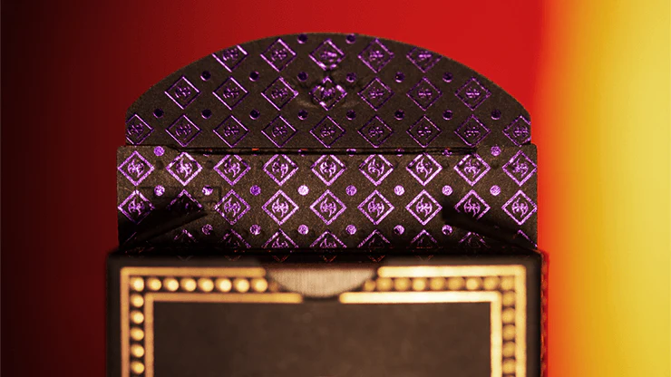 Dark Lordz Deluxe Royale Purple Playing Cards USPCC - Image 5