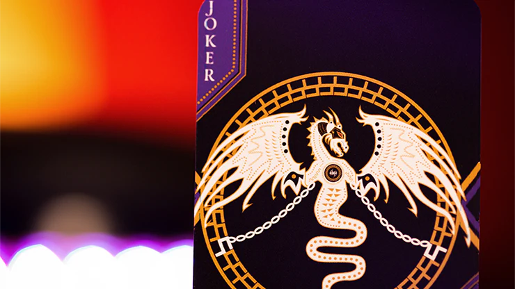 Dark Lordz Deluxe Royale Purple Playing Cards USPCC - Image 9