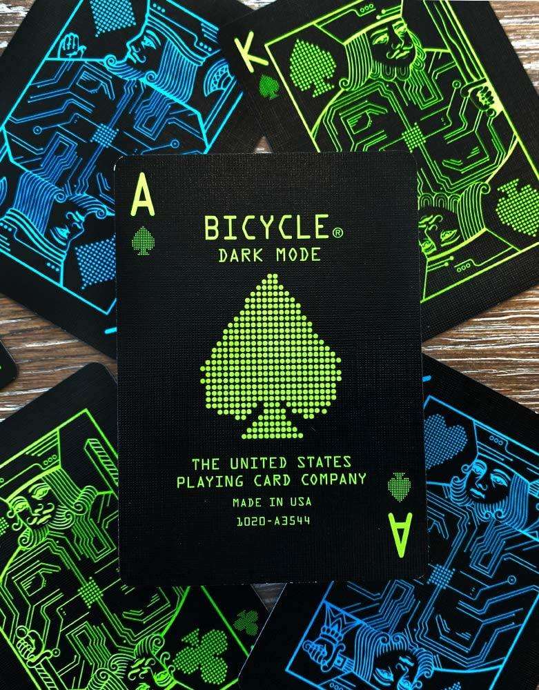 Dark Mode Bicycle Playing Cards - Image 3