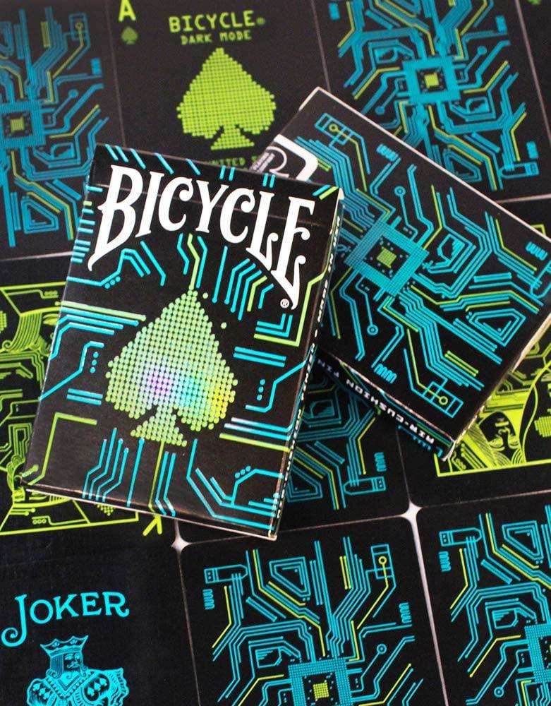 Dark Mode Bicycle Playing Cards - Image 4