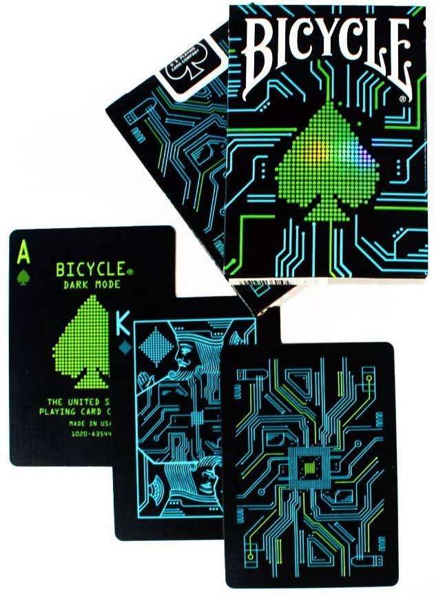 Dark Mode Bicycle Playing Cards - Image 5