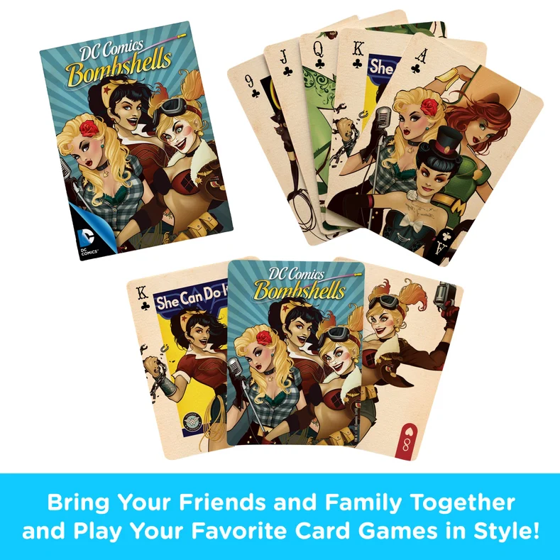 DC Bombshells Playing Cards by Aquarius - Image 5