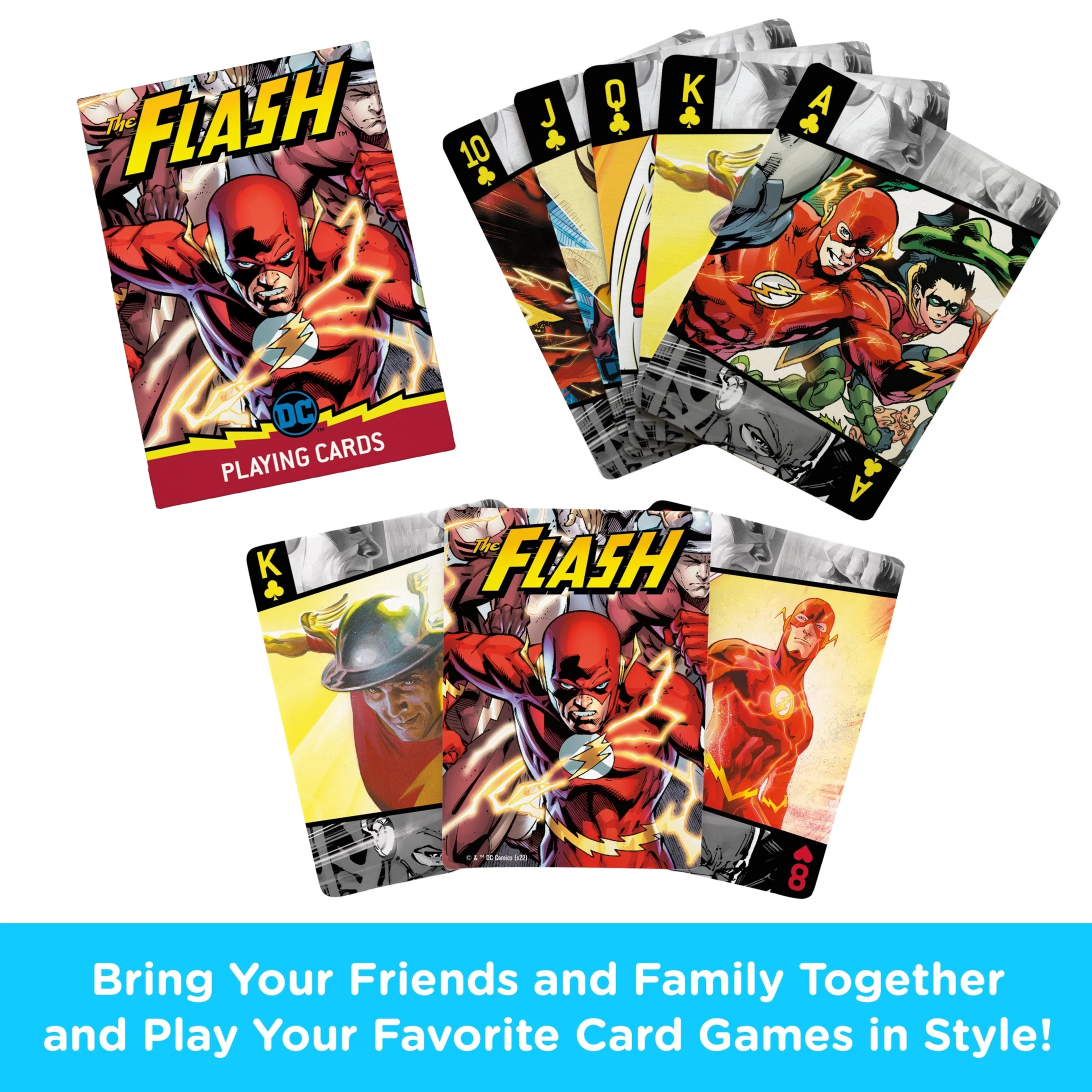 DC Comics The Flash Playing Cards – Life is Locomotion! by Aquarius - Image 4