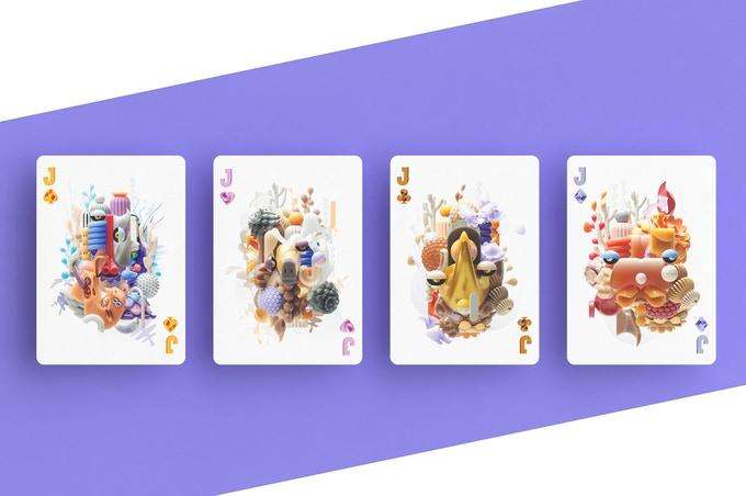 Deep Forest Bicycle Playing Cards - Image 8