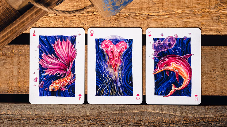 Deep Sea (False Anchors v4) Playing Cards USPCC - Image 4