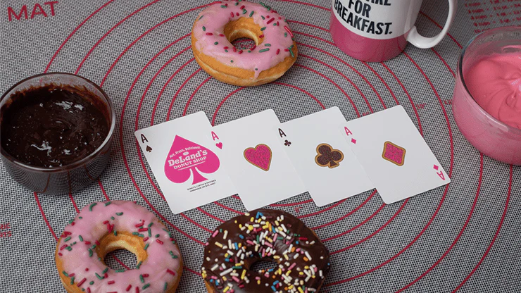 DeLand's Donut Shop Marked Playing Cards - Image 3