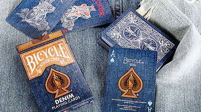 Denim v1 Bicycle Playing Cards - Image 3