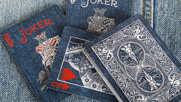 Denim v2 Bicycle Playing Cards - Image 4