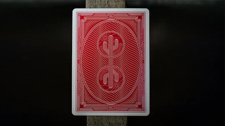 Desert Design Ruby Red Playing Cards WJPC - Image 2