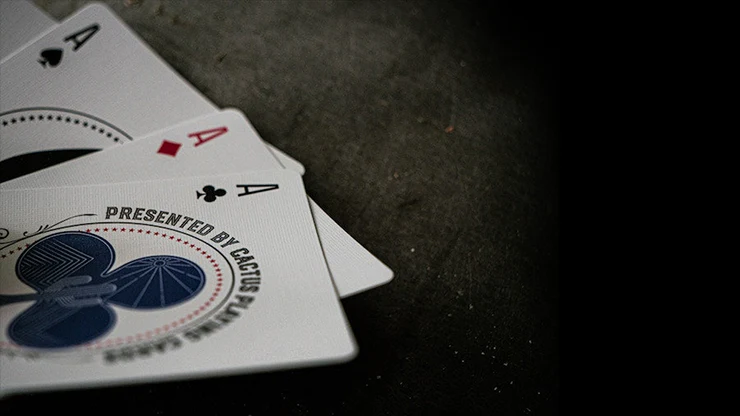 Desert Design Ruby Red Playing Cards WJPC - Image 3