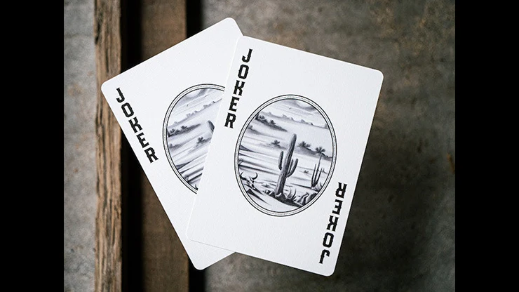 Desert Design Ruby Red Playing Cards WJPC - Image 4
