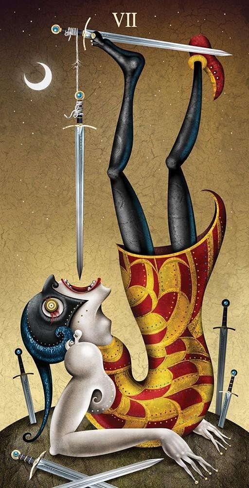 Deviant Moon Borderless Tarot Deck USGS - Image 7