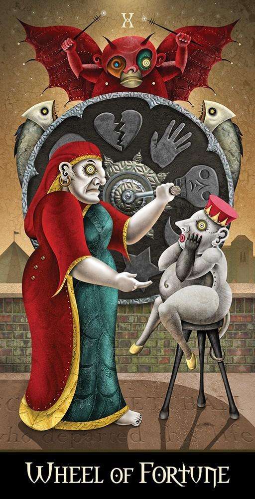 Deviant Moon Borderless Tarot Deck USGS - Image 9