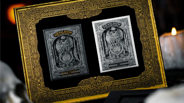 Devildom Dark Evil by Ark Playing Cards - Limited to 777 - Image 2