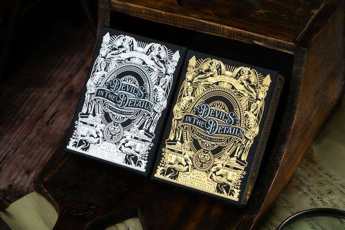 Devil's In The Details Gilded Playing Cards 2 Deck Set TPCC - Image 12
