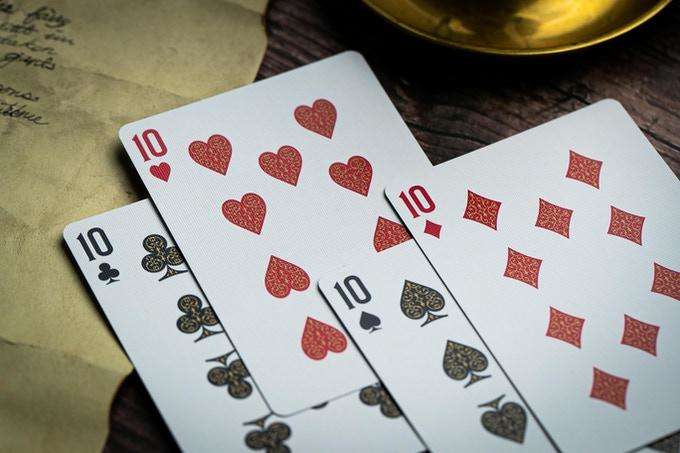 Devil's In The Details Gilded Playing Cards 2 Deck Set TPCC - Image 5