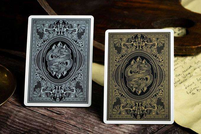 Devil's In The Details Gilded Playing Cards 2 Deck Set TPCC - Image 8