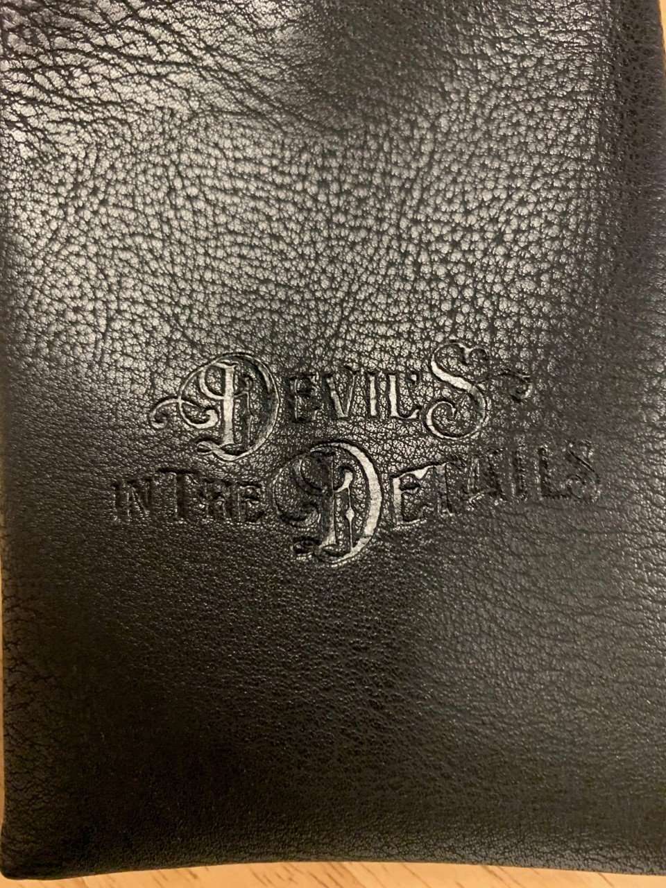 Devil's In The Details Leather Deck Pouch - Image 2