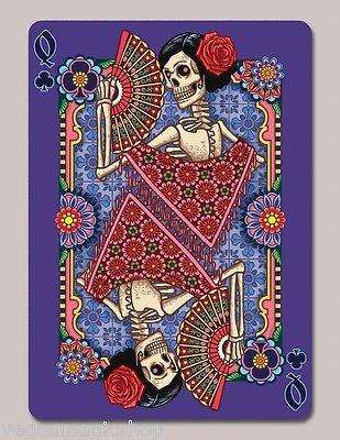 Dia de los Muertos Painted Playing Cards Deck - Image 4