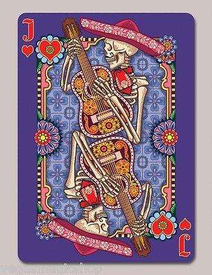 Dia de los Muertos Painted Playing Cards Deck - Image 5