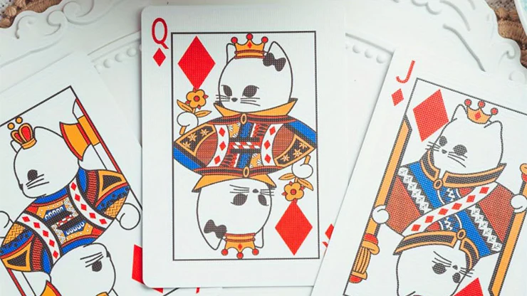 Diary of Kitten and Puppy - Kitten Orange Edition Playing Cards - Image 4