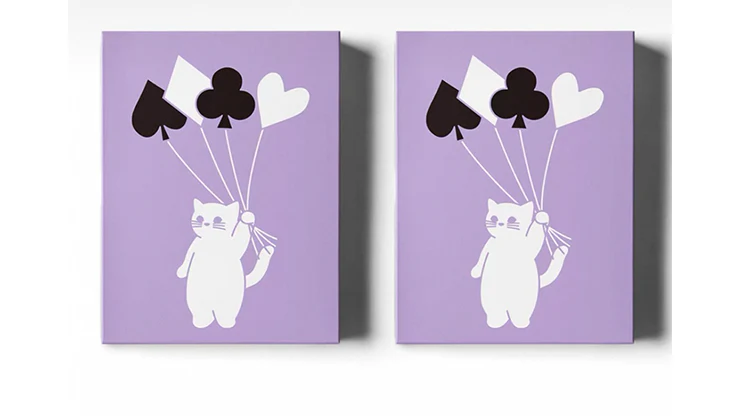 Diary of Kitten and Puppy - Kitten Purple Edition Playing Cards - Image 6