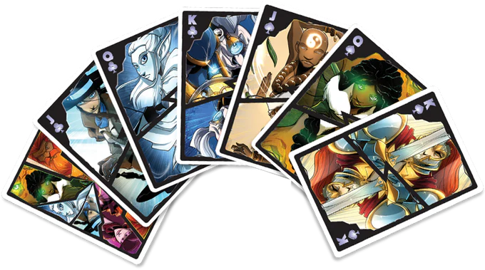 Dice Thrown Playing Cards USPCC - Image 3