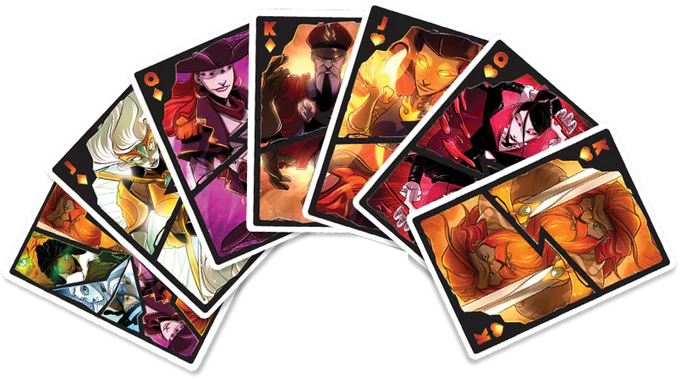 Dice Thrown Playing Cards USPCC - Image 4