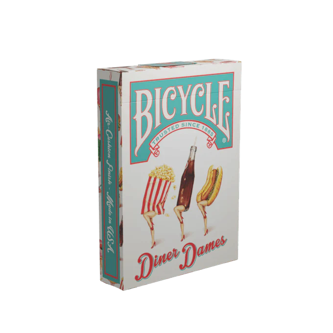 Diner Dames Bicycle Playing Cards – A Taste of Nostalgia - Image 2