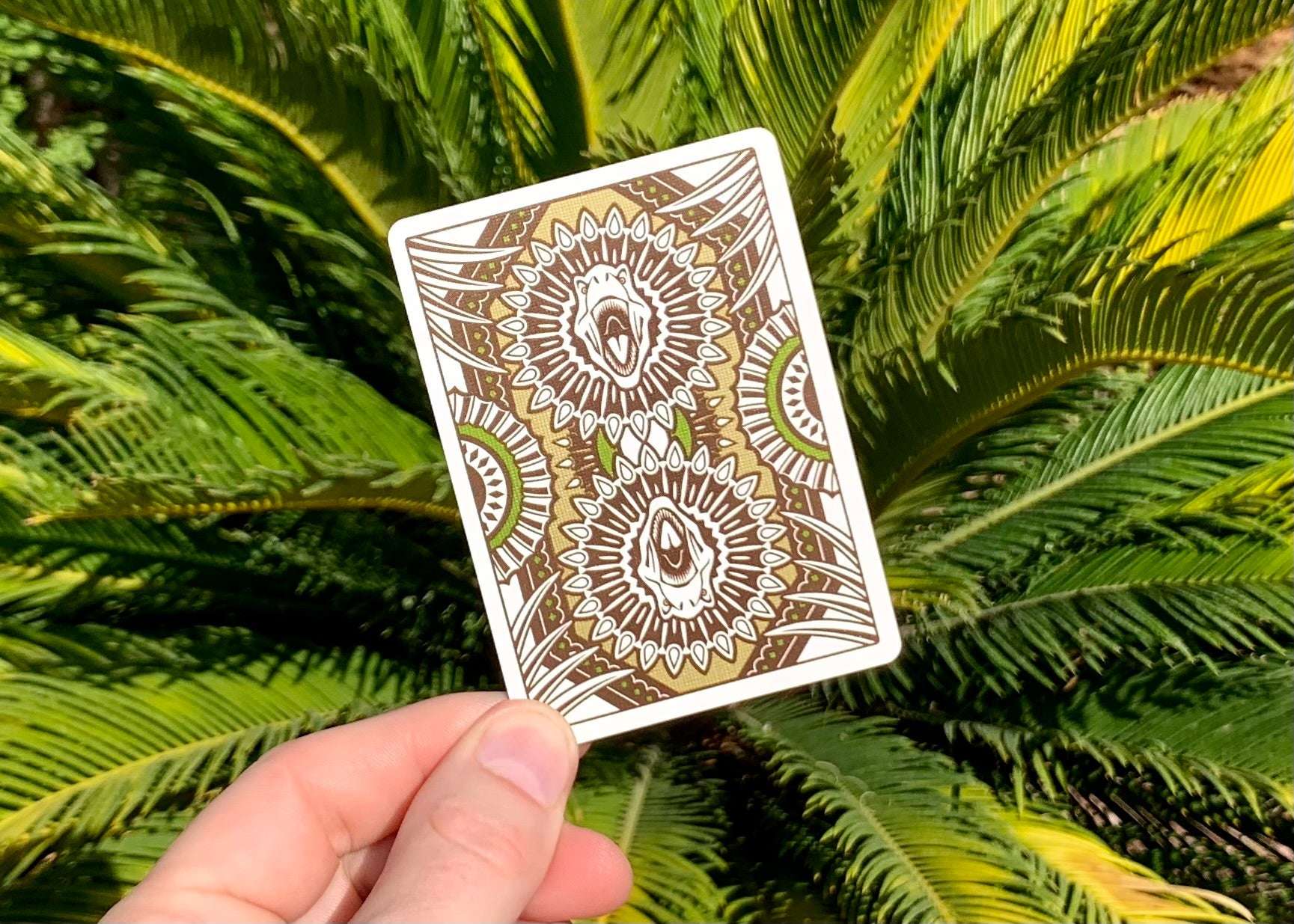 Dinosaurs Stripper Bicycle Playing Cards - Image 3