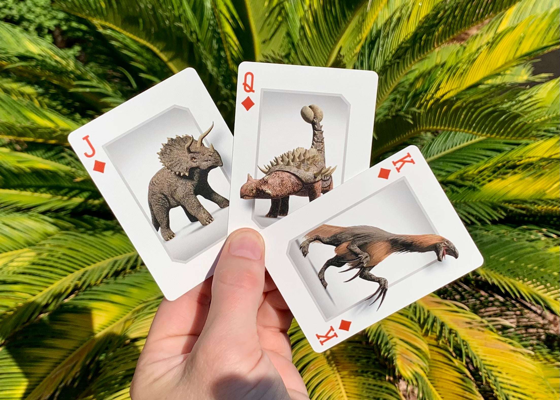 Dinosaurs Stripper Bicycle Playing Cards - Image 4