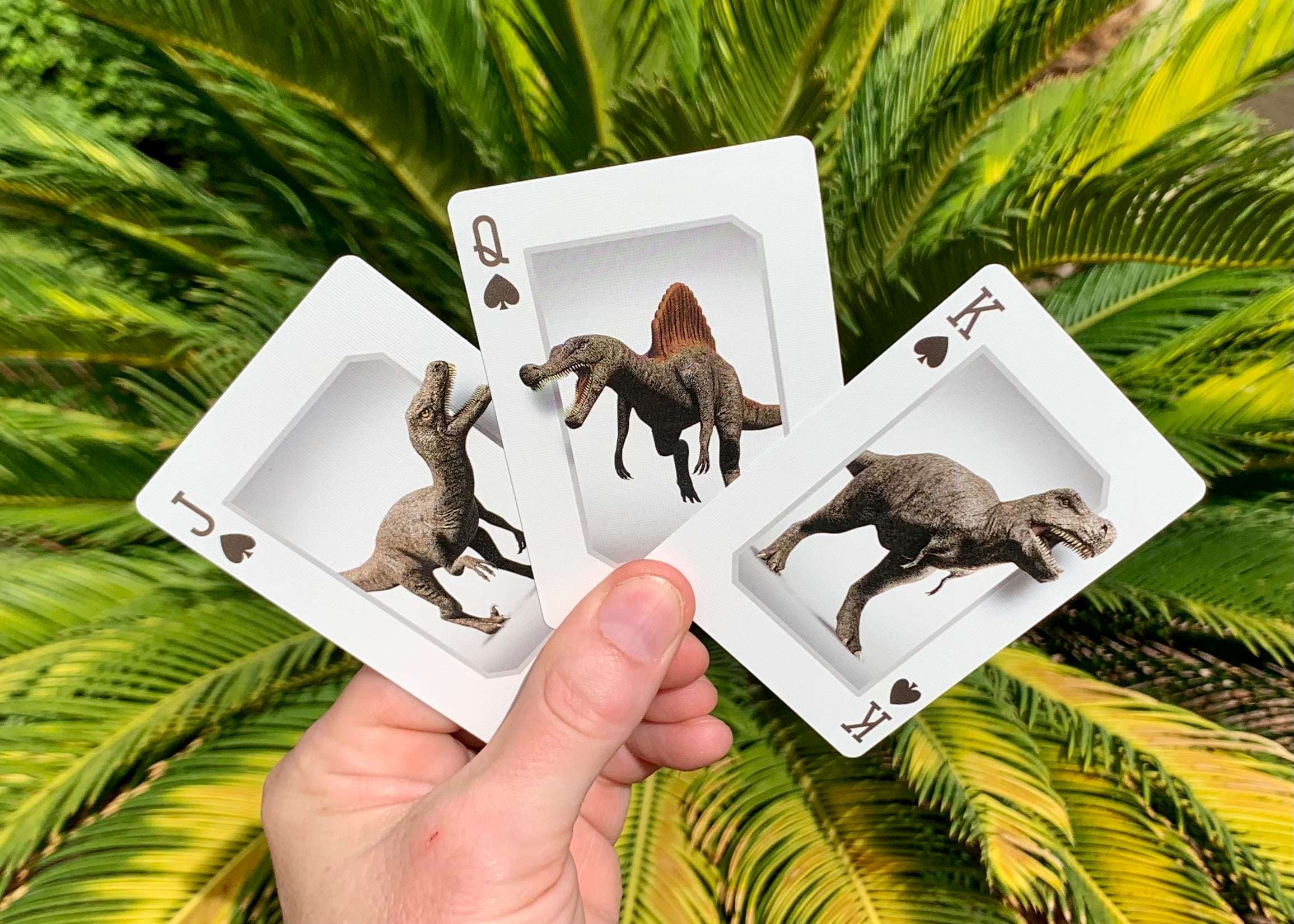 Dinosaurs Stripper Bicycle Playing Cards - Image 6
