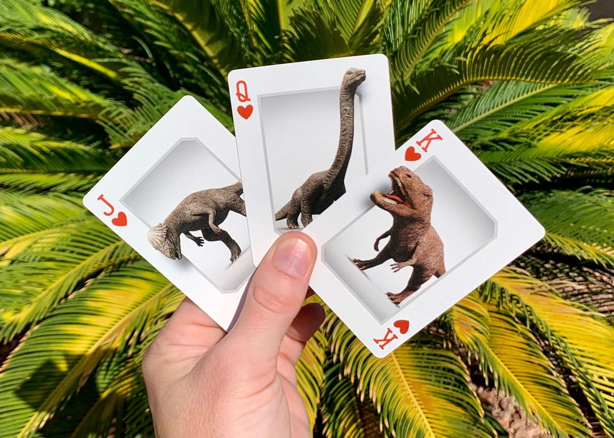 Dinosaurs Stripper Bicycle Playing Cards - Image 7