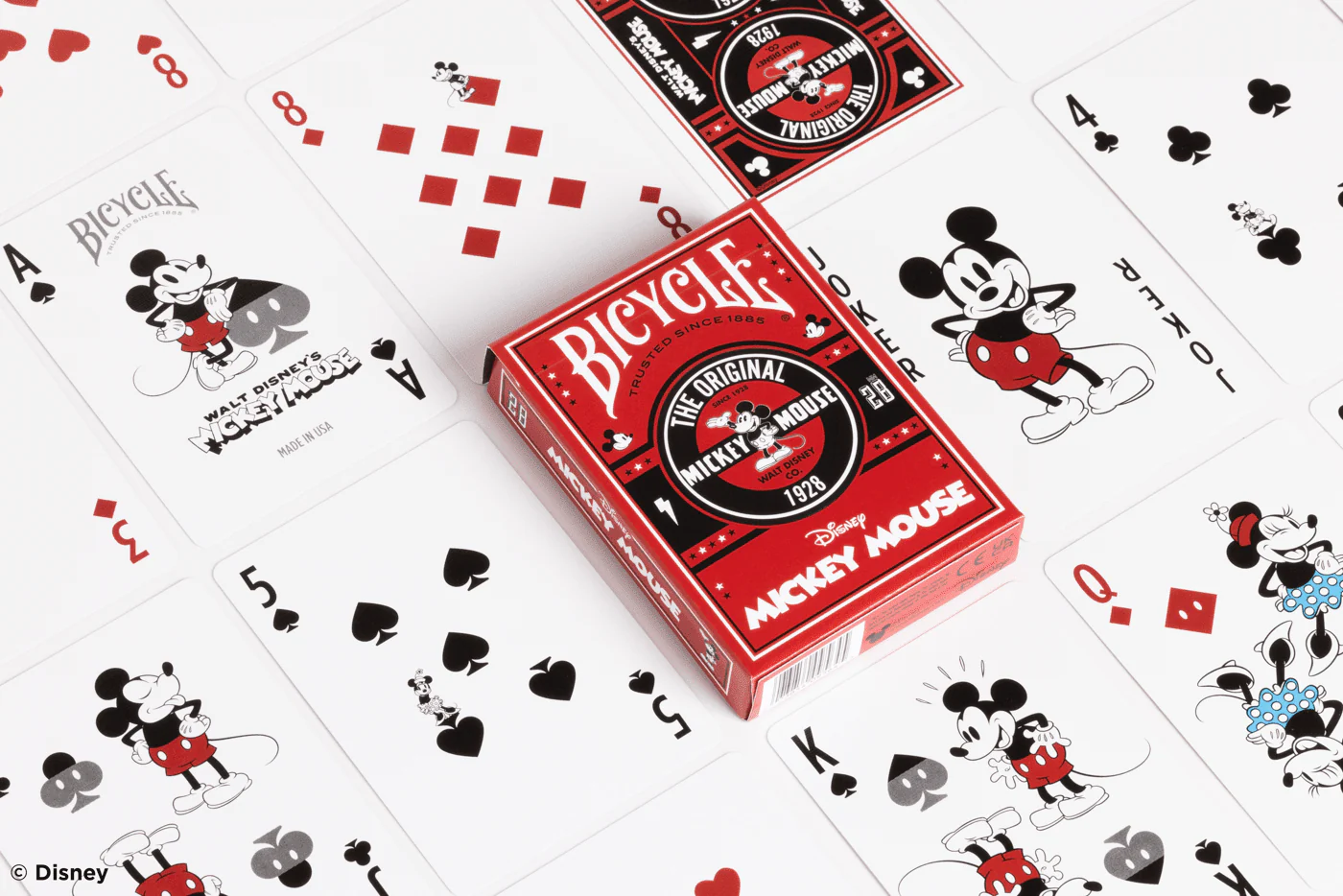 Disney Classic Mickey Mouse Inspired Bicycle Playing Cards - Image 6